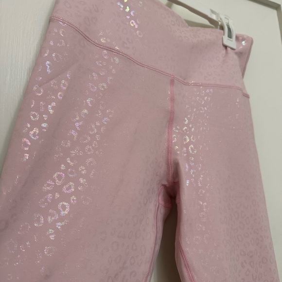 ZYIA Pink Leopard Unicorn Light n Tight 24” Leggings (4) - Picture 3 of 6